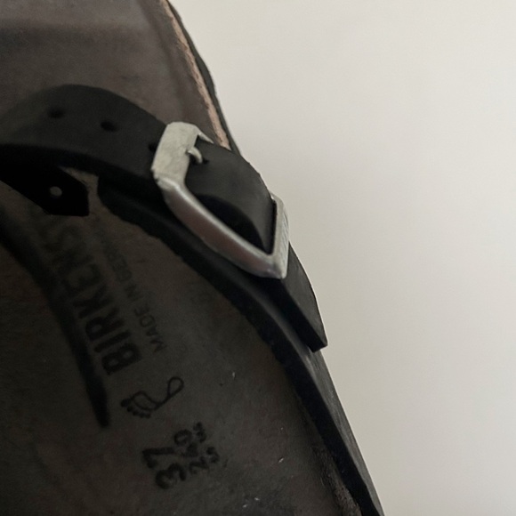 Birkenstock Leather high flower tassel sandals - Picture 7 of 9